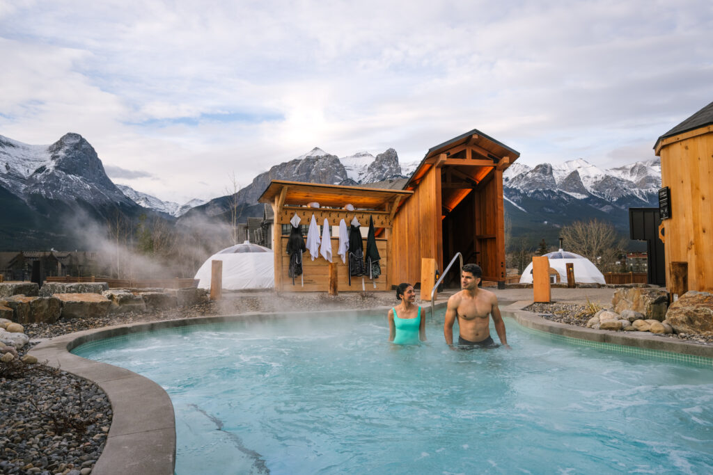 Travel Alberta Everwild Nordic Spa Canmore