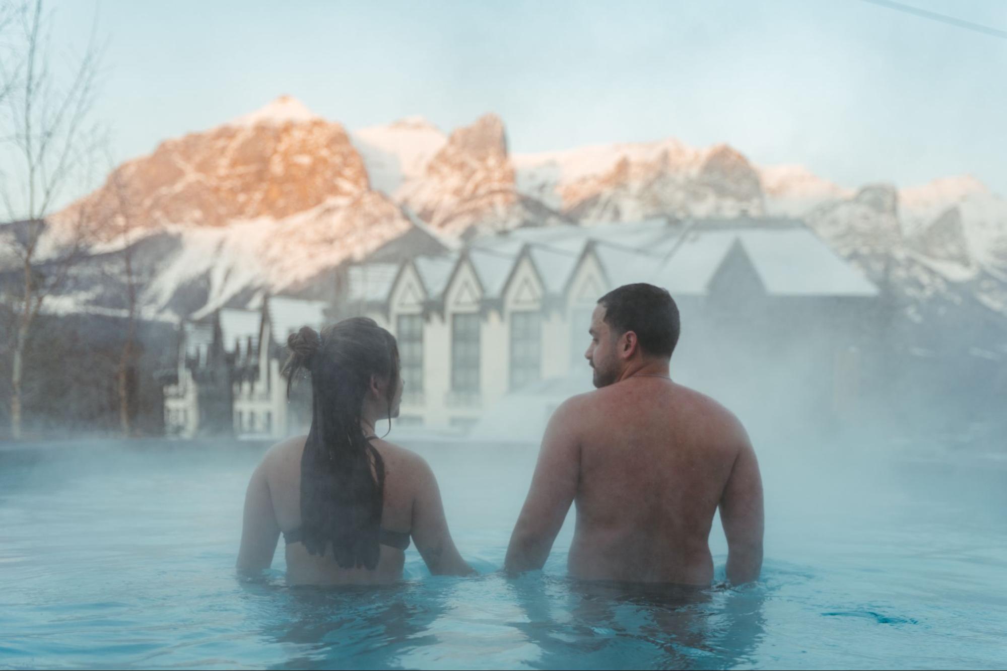Hot Pools at Everwild Canmore Nordic Spa