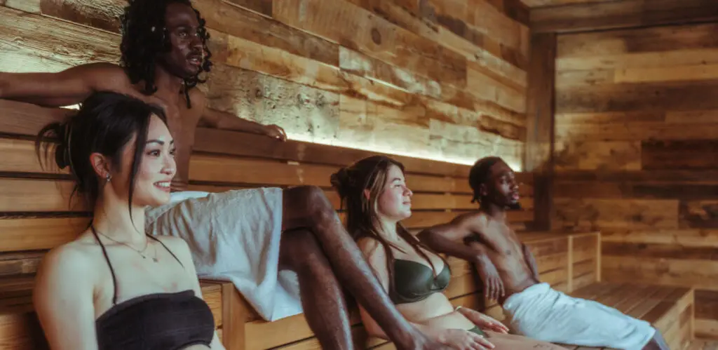 Heat Lodge Sauna at Everwild Canmore