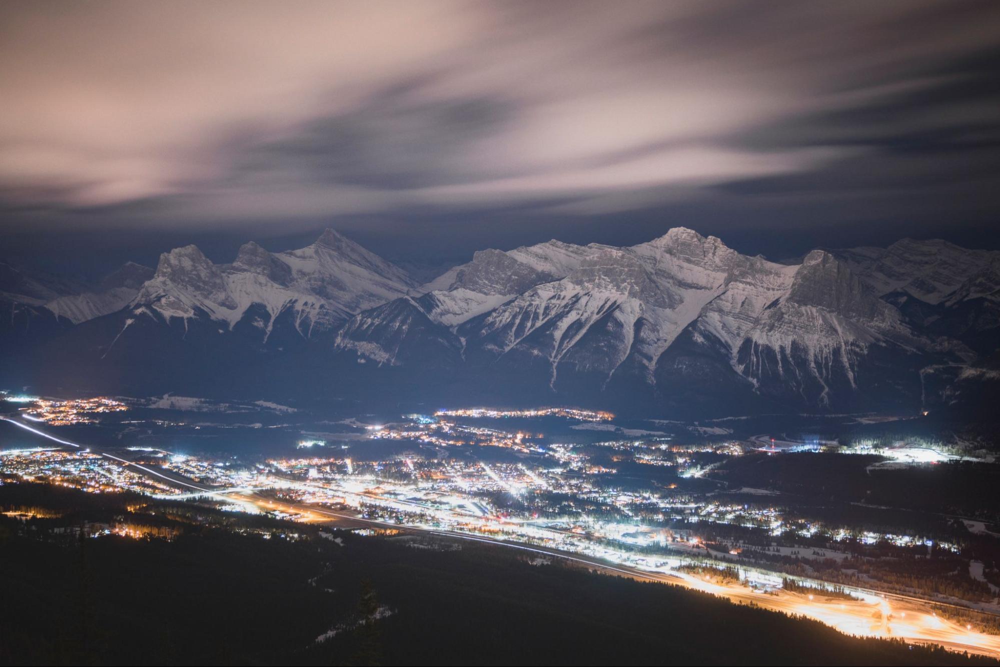 Canmore at Night
